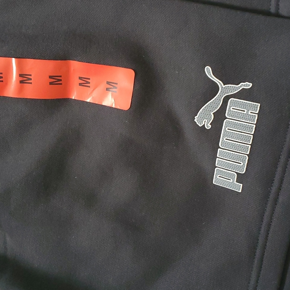 🆕️ PUMA MEN'S FLEECE SHORTS (BLACK OR GRAY) - Picture 4 of 14
